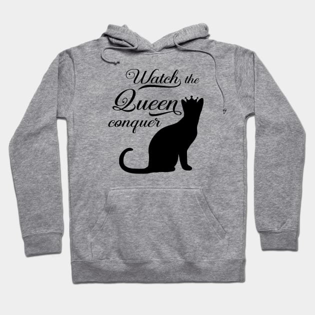 Cat queen Hoodie by LebensART